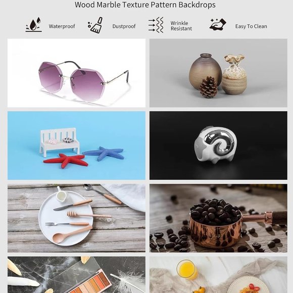 Portable Studio LED Lighted Photo Box - 16x12 w/ Backdrops - Picture 2 of 4